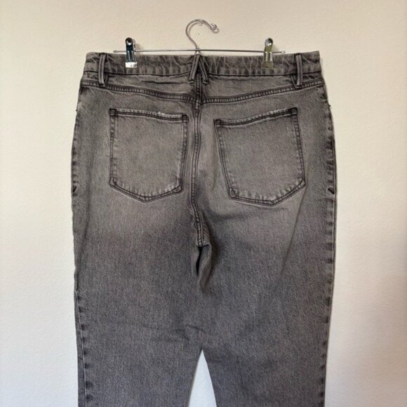 Good American Size 14/32 The Weekender Aft Jeans Denim - Picture 5 of 9